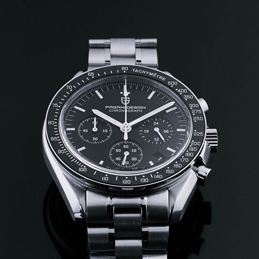 Pagani Design Mens Waterproof Watch With Seiko  Movement (Speedmaster) "The Moon Watch"