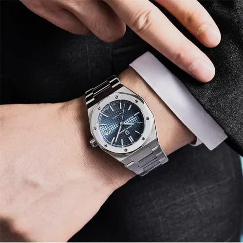 Pagani Design PD-1673 Royal Oak Men's 40mm NH35A Automatic Mechanical Watch 100M Waterproof Sapphire Crystal Stainless Steel Luminous Watch