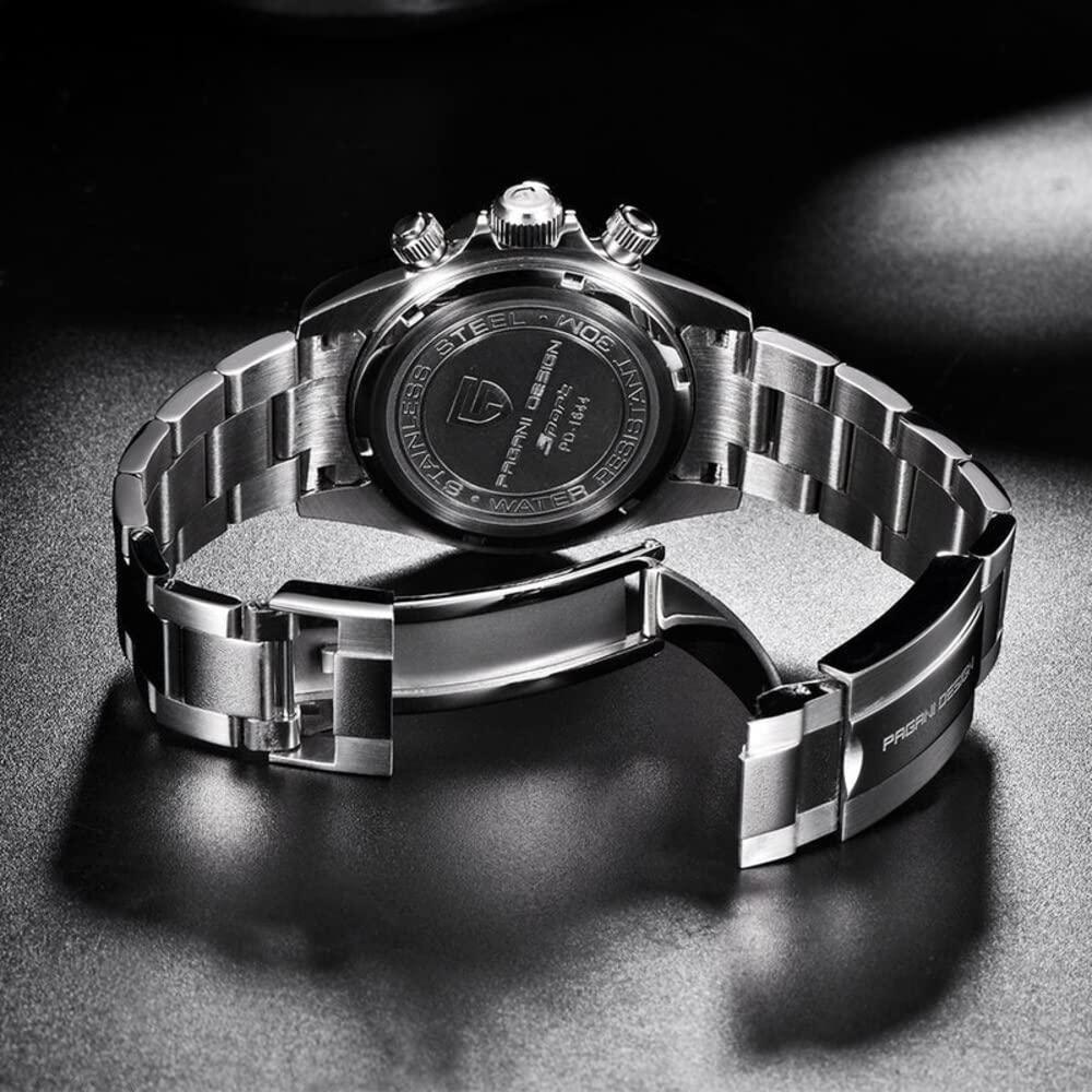 Pagani Design PD-1644 Daytona Chronograph Luxury Meca-quartz Movement (Japanese VK63) | Stainless Steel Men's 40MM Watch