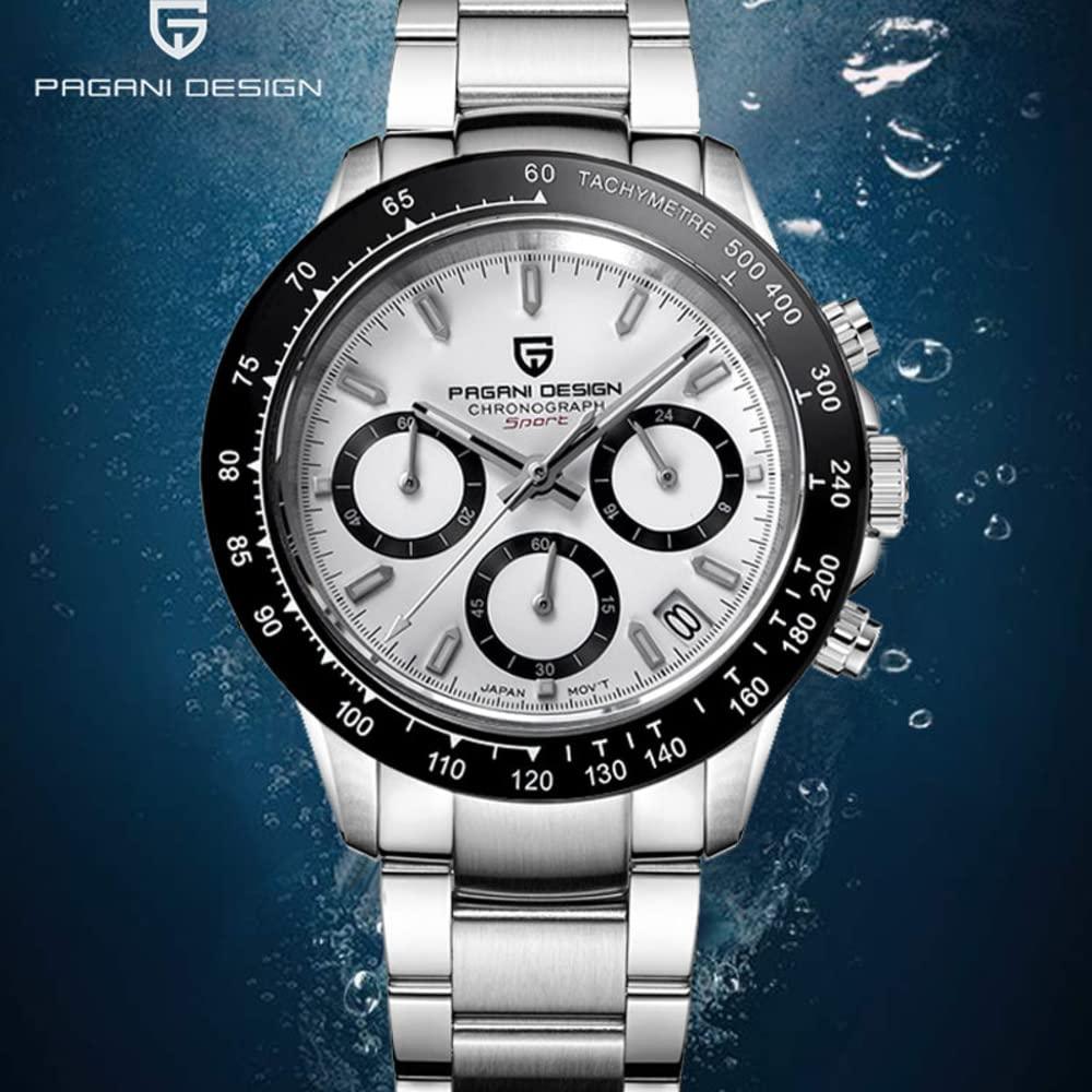 Pagani Design PD-1644 Daytona Chronograph Luxury Meca-quartz Movement (Japanese VK63) | Stainless Steel Men's 40MM Watch