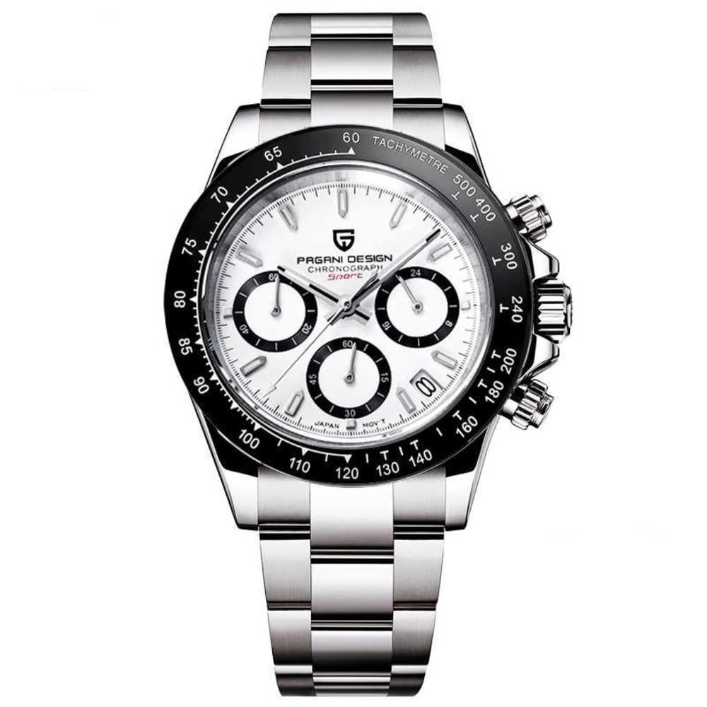 Pagani Design PD-1644 Daytona Chronograph Luxury Meca-quartz Movement (Japanese VK63) | Stainless Steel Men's 40MM Watch