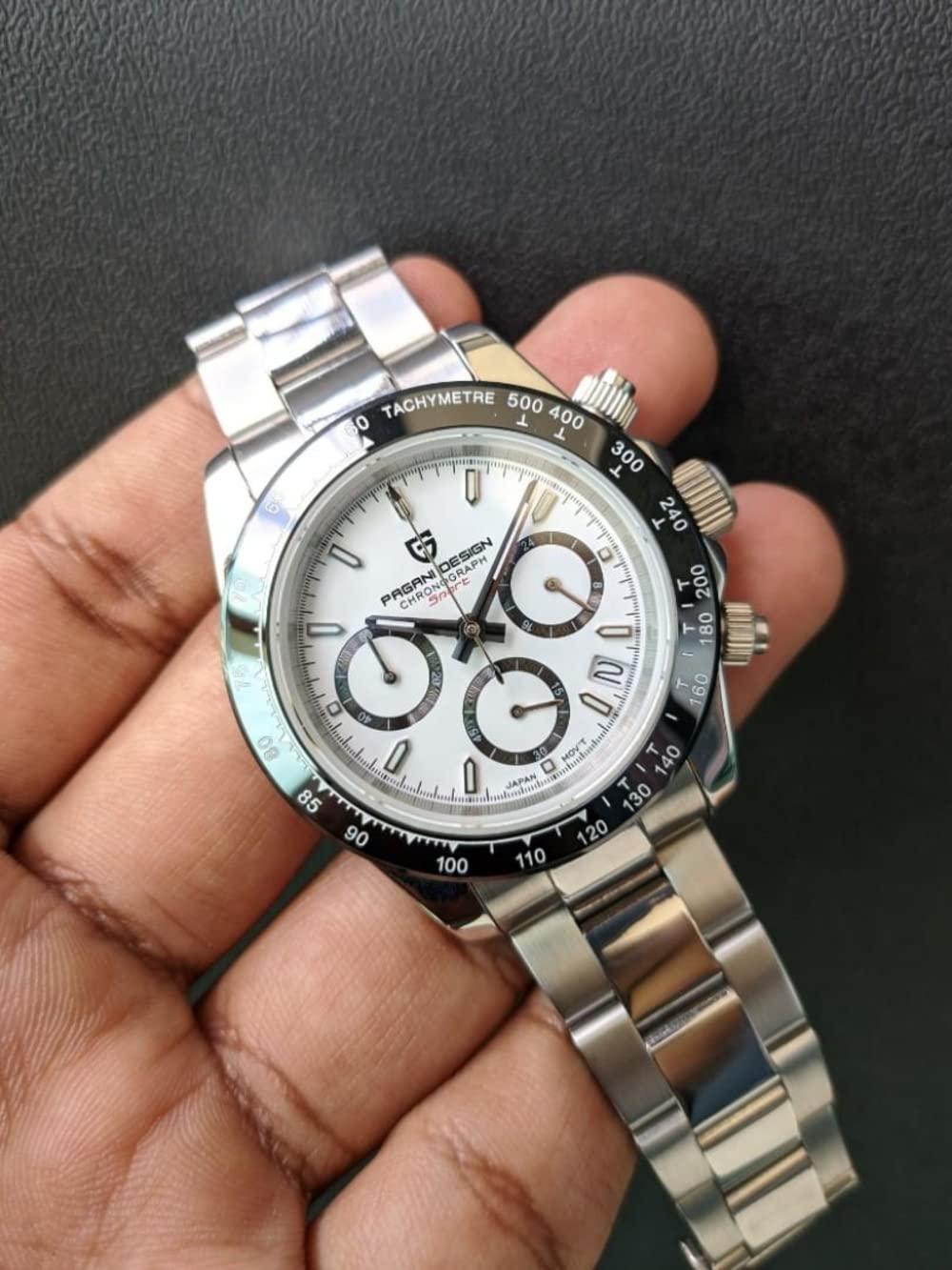 Pagani Design PD-1644 Daytona Chronograph Luxury Meca-quartz Movement (Japanese VK63) | Stainless Steel Men's 40MM Watch