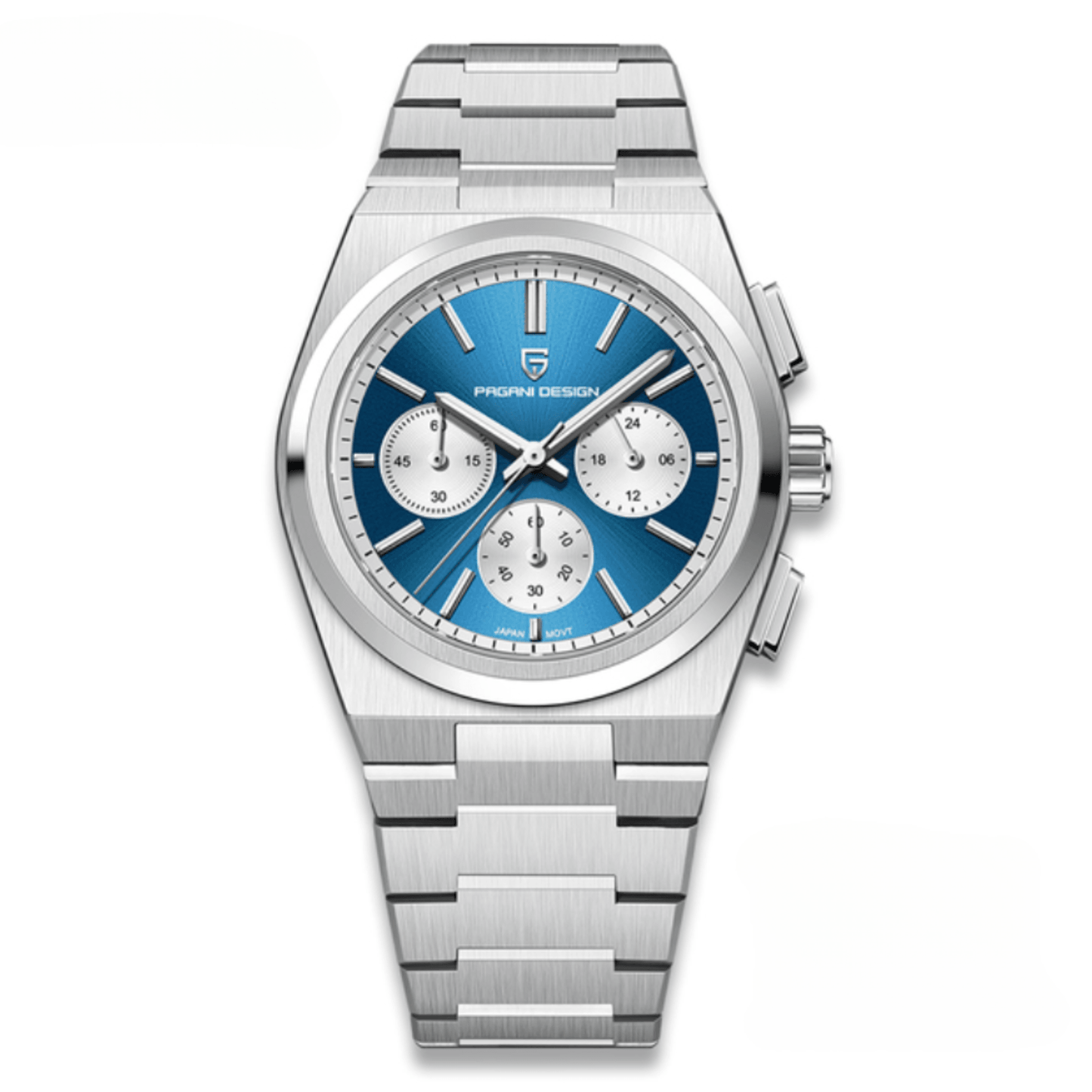 Pagani Design PD-1761 Chronograph Luxury Waterproof Movement (Japanese VK63) | Stainless Steel Men's 40MM Watch