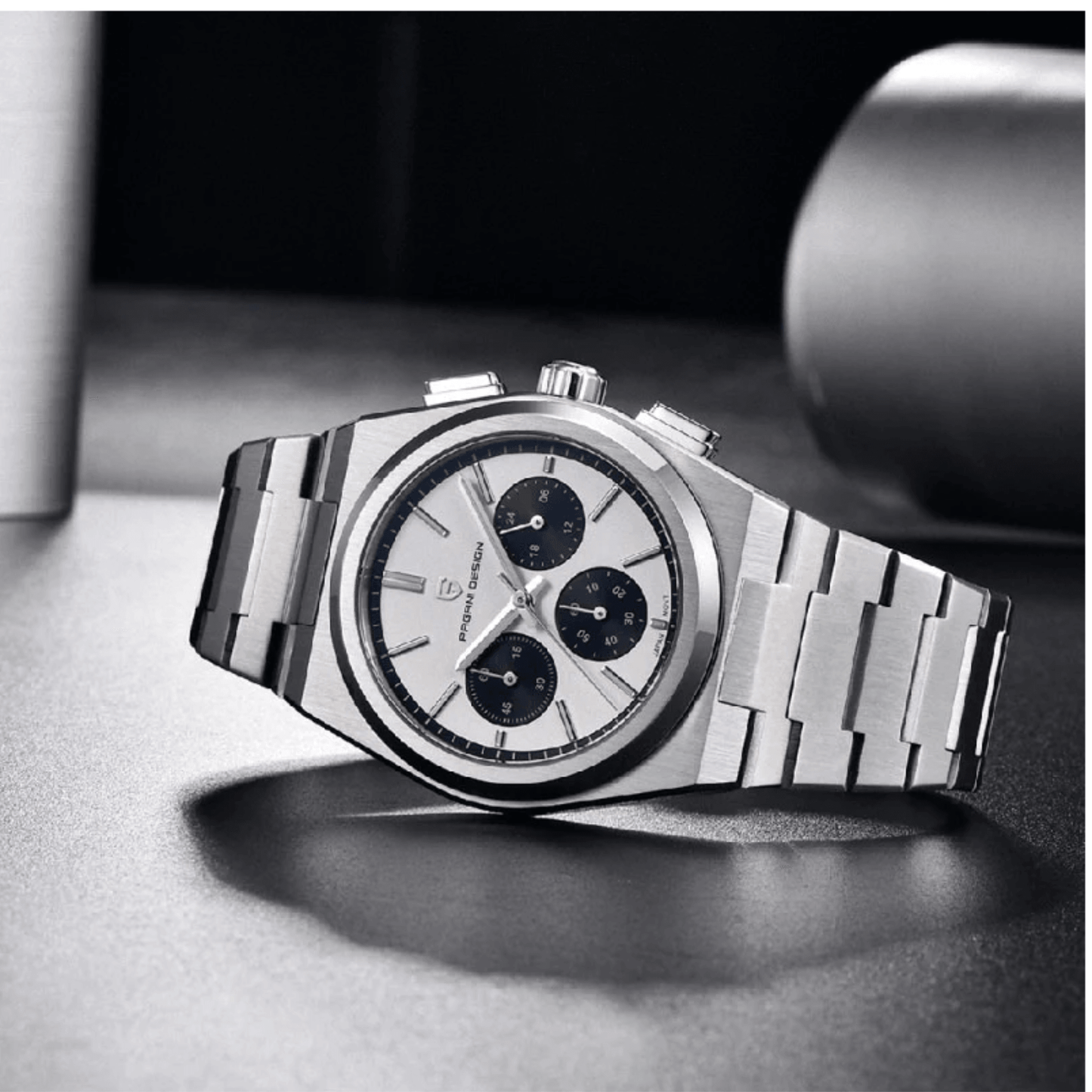 Pagani Design PD-1761 Chronograph Luxury Waterproof Movement (Japanese VK63) | Stainless Steel Men's 40MM Watch